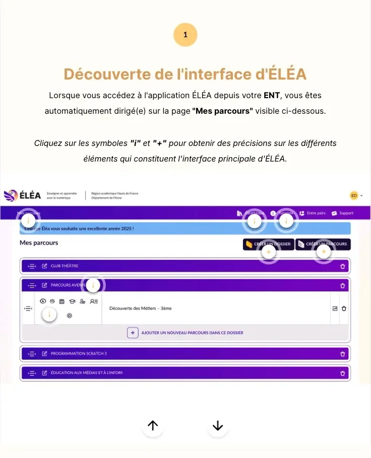 Aperçu du module microlearning ÉLÉA sur tablette